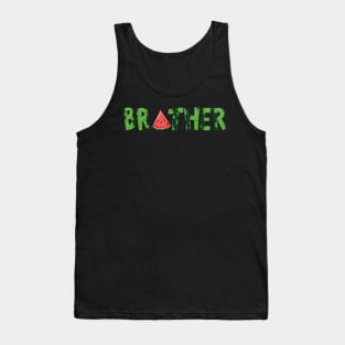 Watermelon Brother Summer Tropical Fruit Tank Top